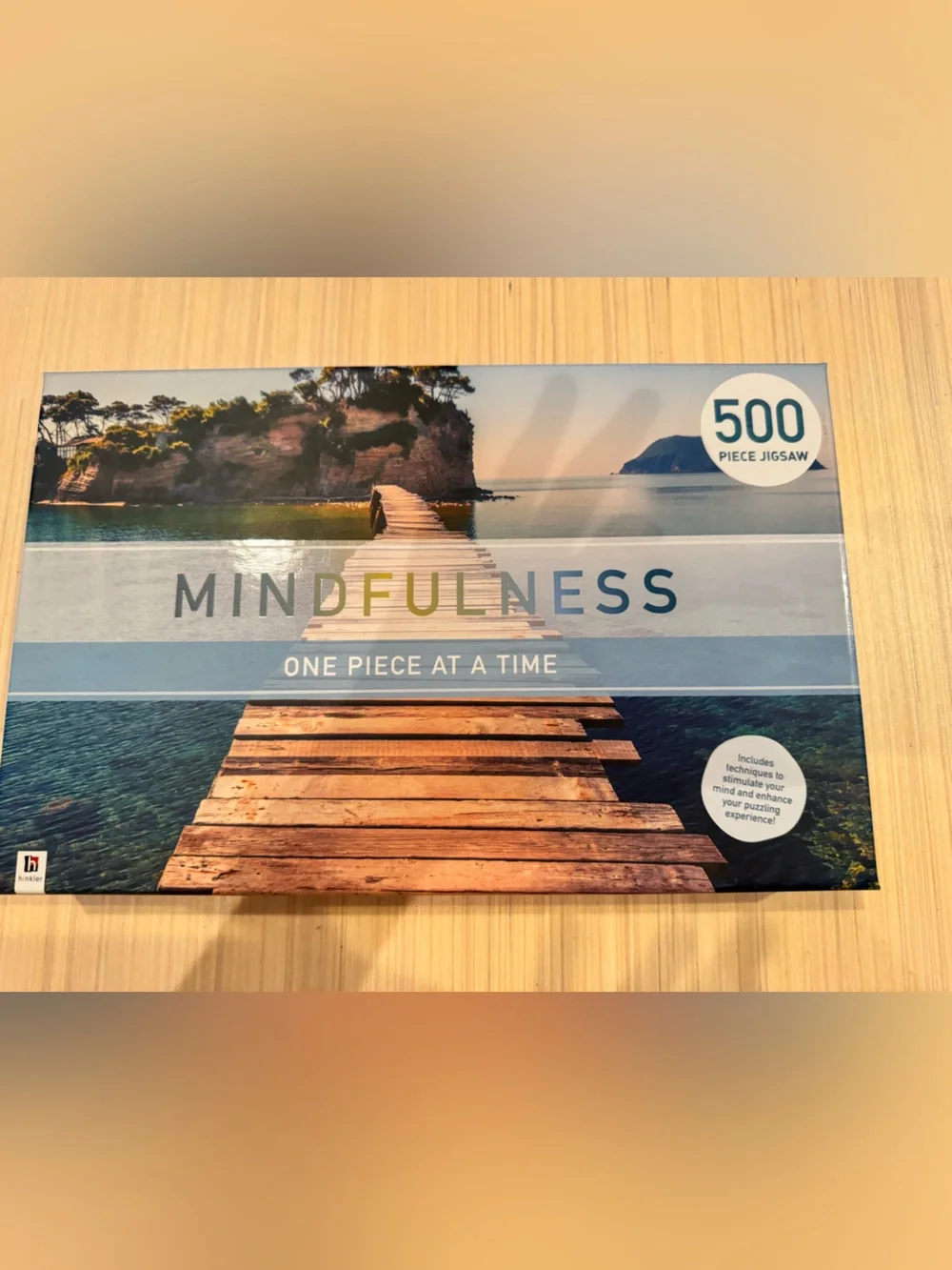 Set of 2 Beautiful and Relaxing Mindfulness 500 Piece Puzzles